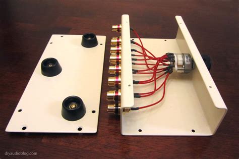 diy rca distribution box|Building a simple source selector .